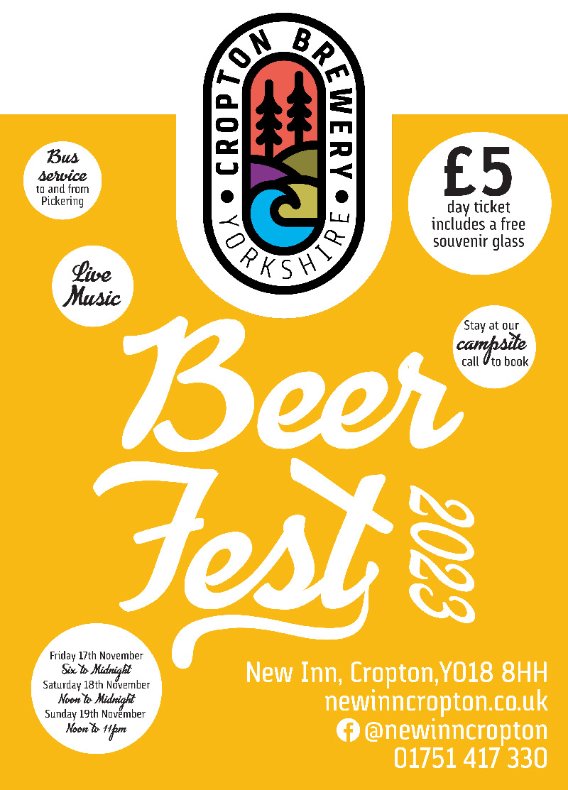 Beer Fest The New Inn, Cropton, North Yorkshire